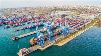 중국에서 터키로의 해상화물